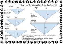 Load image into Gallery viewer, Reversible Pet Bandana “All Bundled up”