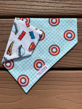 Load image into Gallery viewer, Reversible Pet Bandana “Superpup”