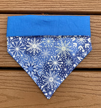 Load image into Gallery viewer, Reversible Pet Bandana “Up to Snow Good”