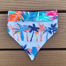 Load image into Gallery viewer, Reversible Pet Bandana “Palms Away”