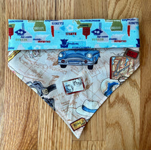 Load image into Gallery viewer, Reversible Pet Bandana “Road Trip”