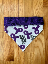 Load image into Gallery viewer, Reversible Pet Bandana “Epilepsy Awareness”