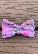 Load image into Gallery viewer, “I meow you” Bow Tie