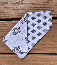 Load image into Gallery viewer, Reversible Pet Bandana “Wild Child”