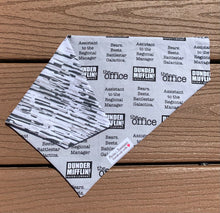 Load image into Gallery viewer, Reversible Pet Bandana “The Office”