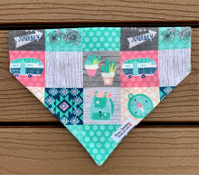 Load image into Gallery viewer, Reversible Pet Bandana “A Succulent’s Journey”