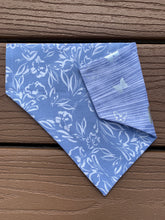 Load image into Gallery viewer, Reversible Pet Bandana “Metallic Butterflies”