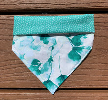 Load image into Gallery viewer, Reversible Pet Bandana “Evergreen”
