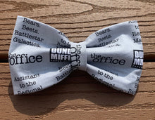 Load image into Gallery viewer, “The Office” Bow tie