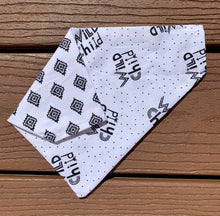 Load image into Gallery viewer, Reversible Pet Bandana “Wild Child”