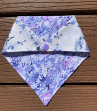 Load image into Gallery viewer, Reversible Pet Bandana “Lavender Skies”