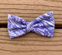 Load image into Gallery viewer, “Light Purple Marble” Bow Tie