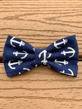 Load image into Gallery viewer, “Shipwrecked Anchors” Bow tie