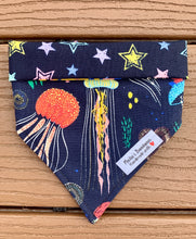 Load image into Gallery viewer, Reversible Pet Bandana “Jellyfish”