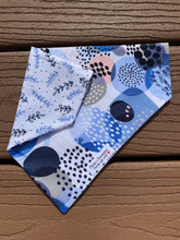 Load image into Gallery viewer, Reversible Pet Bandana “Catching the Blues”