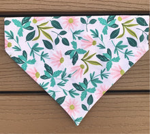 Load image into Gallery viewer, Reversible Pet Bandana “Flora and Fauna”