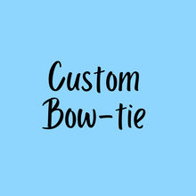 Load image into Gallery viewer, Custom Bow tie
