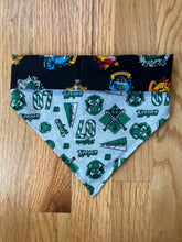 Load image into Gallery viewer, Reversible Pet Bandana “ Slytherin”