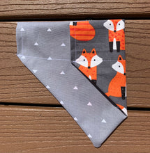 Load image into Gallery viewer, Reversible Pet Bandana “Grey Fox”