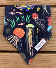 Load image into Gallery viewer, Reversible Pet Bandana “Jellyfish”