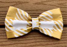 Load image into Gallery viewer, “Gold Plaid” Bow tie
