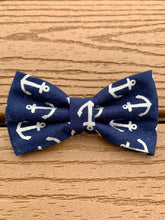 Load image into Gallery viewer, “Shipwrecked Anchors” Bow tie
