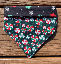 Load image into Gallery viewer, Reversible Pet Bandana “Pawpermint”
